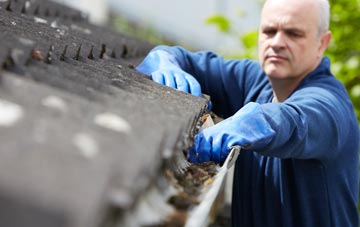 cleaning and inspecting Pontblyddyn roofs